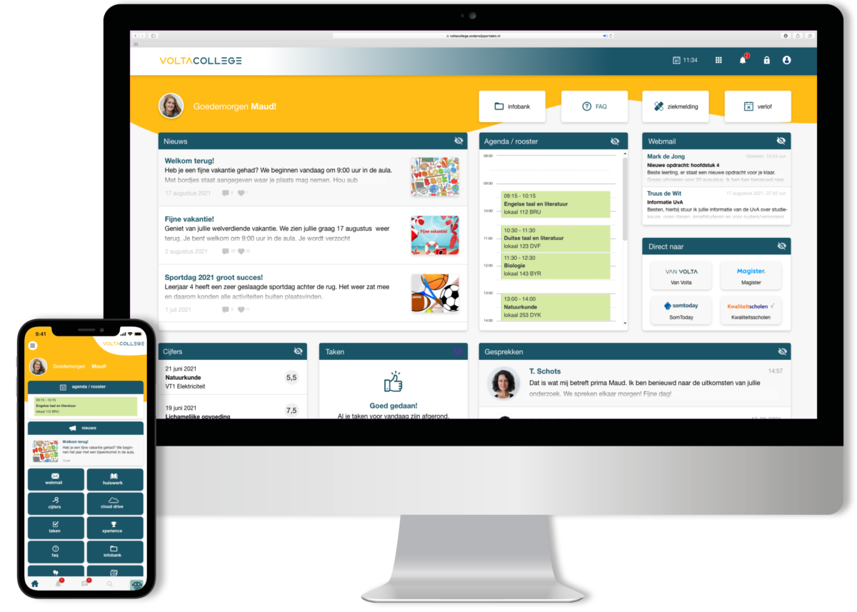 Onderwijsportaal Van Volta